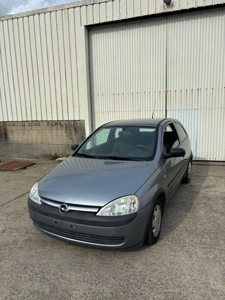 Opel corsa 1.2 benzine Bj 2002 93500km!!!, Auto's, 1198 cc, Bedrijf, Handgeschakeld, Grijs