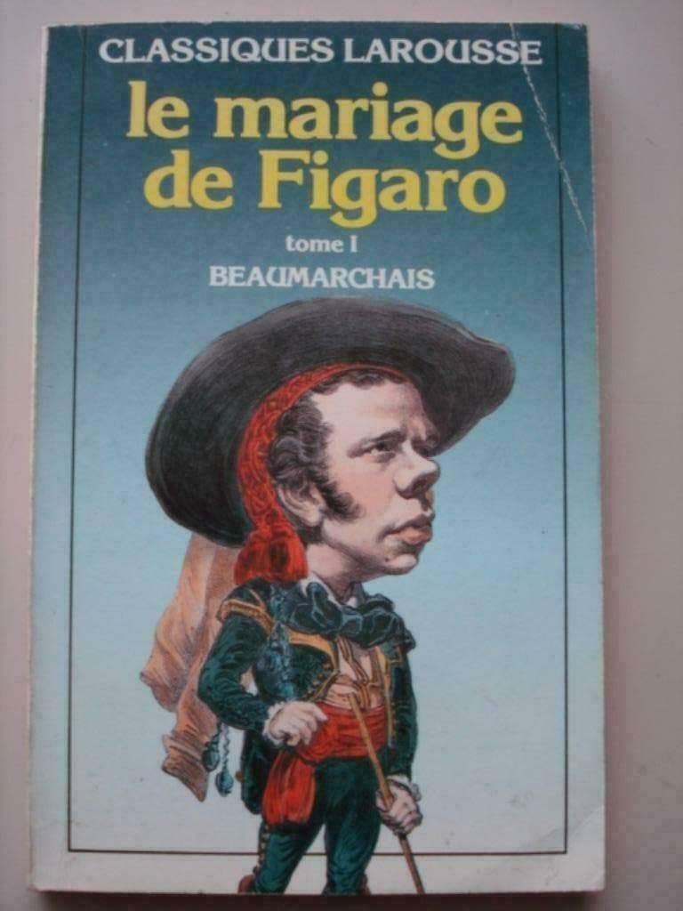 3. Beaumarchais Le mariage de Figaro Tome I Classiques Larou, Gelezen, Pierre Beaumarchais, Verzenden, Toneel