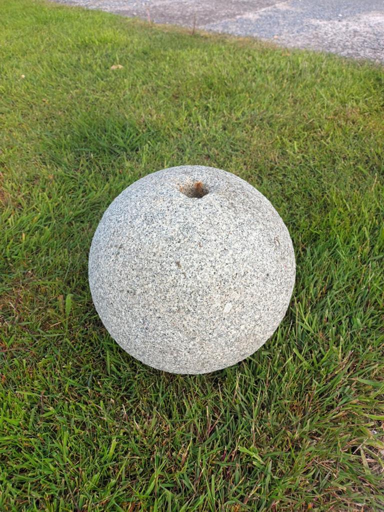 Graniet stenen bol voor fontein, Tuin en Terras, Ophalen, Graniet, Fontein