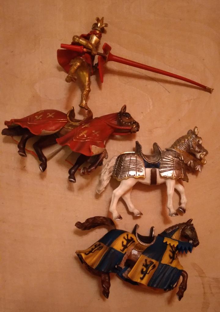 Chevaliers/Ridders - Schleich, Enlèvement, Utilisé, Animal