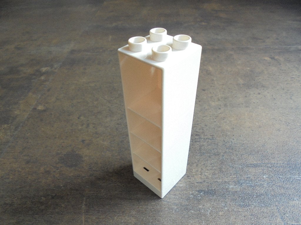 Lego Duplo Wall 2x2x6 with Drawer Slots (zie foto's), Ophalen of Verzenden, Gebruikt, Losse stenen, Duplo