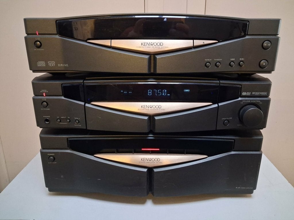 Kenwood Series 21 Hi-Fi Set (M-A100 / C-V150 / D-S300), Audio, Tv en Foto, Losse componenten, Niet werkend, Cd-speler, Ophalen