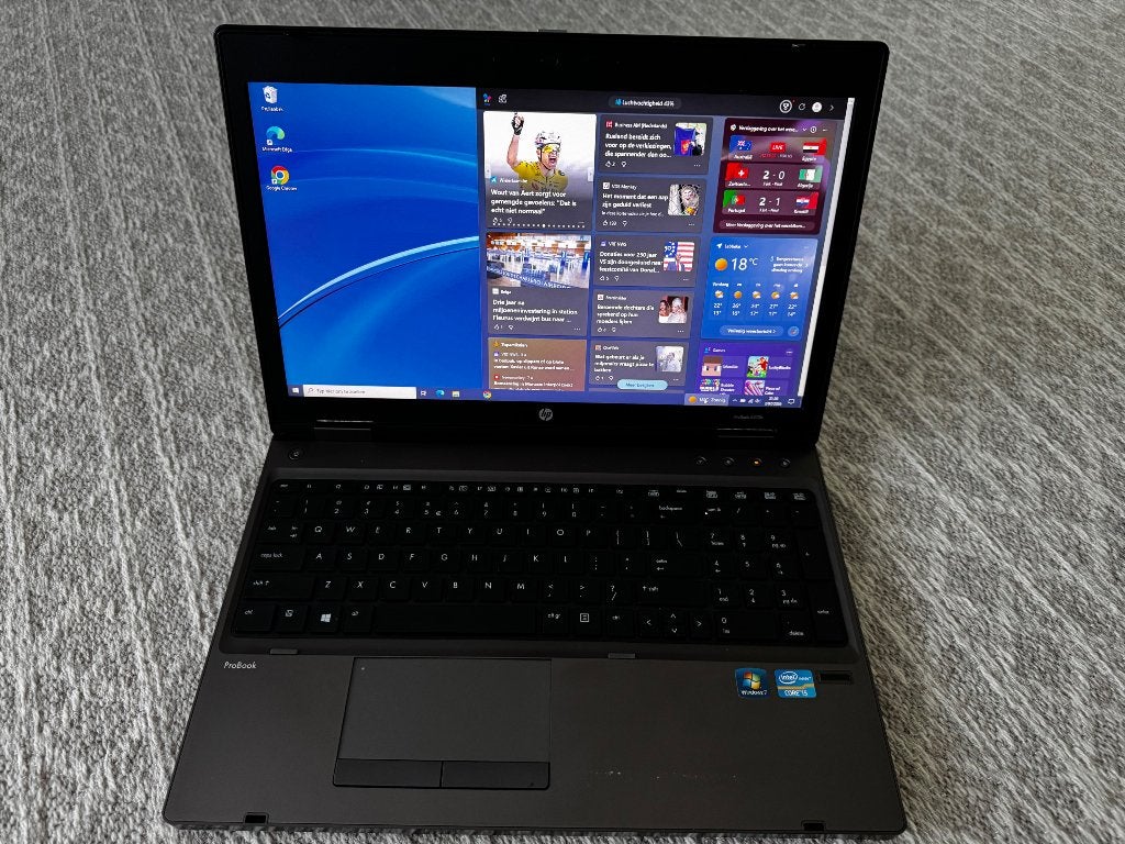 HP ProBook 6570b 15’6 i5 SSD + Docking station, Qwerty, Intel(R) Core i5, Enlèvement, SSD
