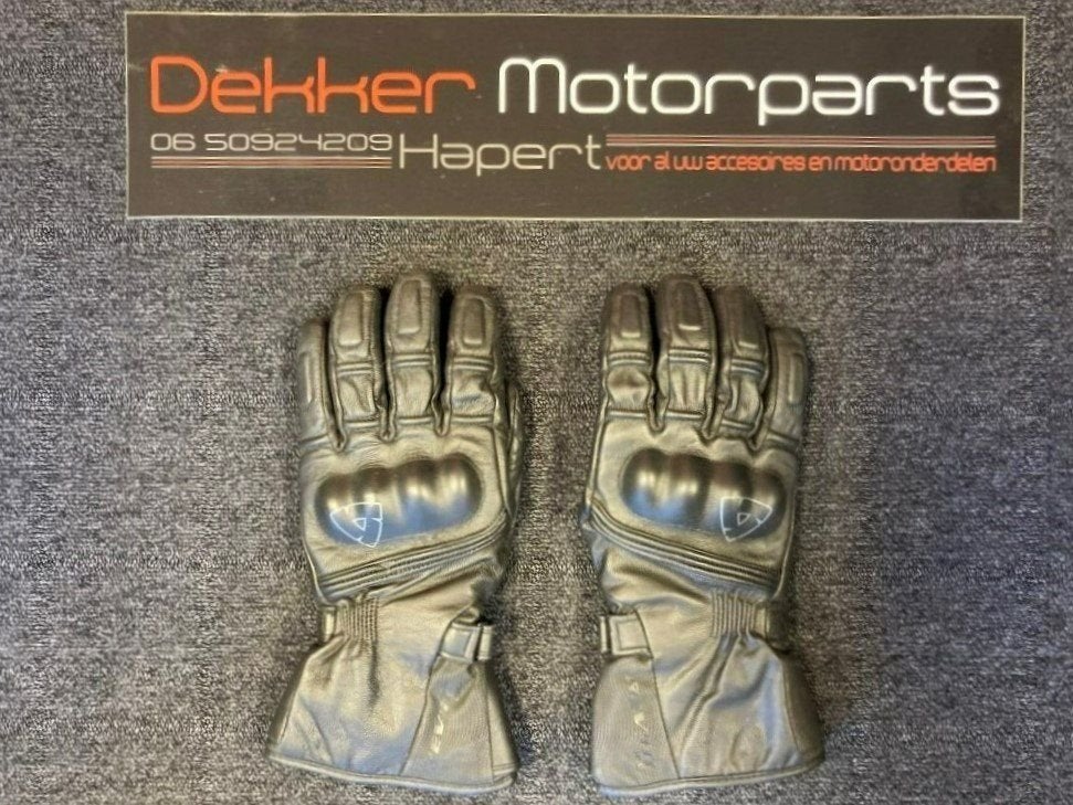 Rev'it winterhandschoen zwart maat L Revit ZGAN, Motos, -, Utilisé, -, -