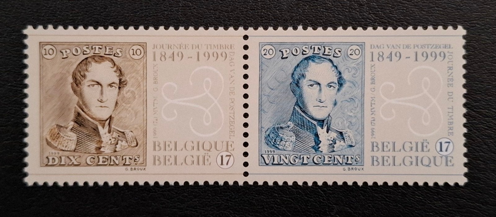 België: OBP 2817A ** Dag van de postzegel 1999., Postzegels en Munten, Frankeerzegel, Ophalen of Verzenden, Zonder stempel, Postfris
