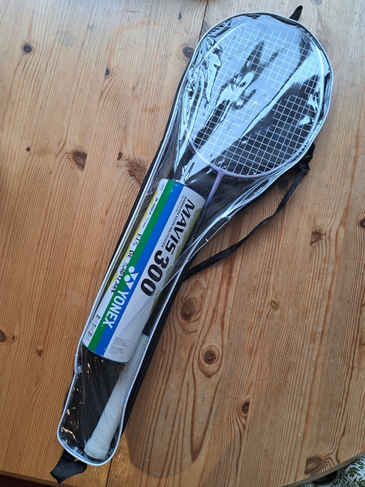 Badmintonracket met hoes en shuttle's (Yonex), Sports & Fitness, Badminton, Enlèvement, Comme neuf, Raquette(s)