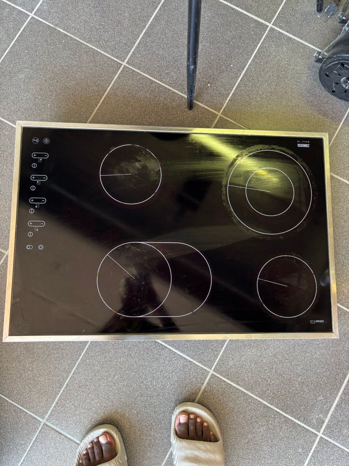 Kookplaat Zanussi, Elektronische apparatuur, Kookplaten, Ophalen, Zo goed als nieuw