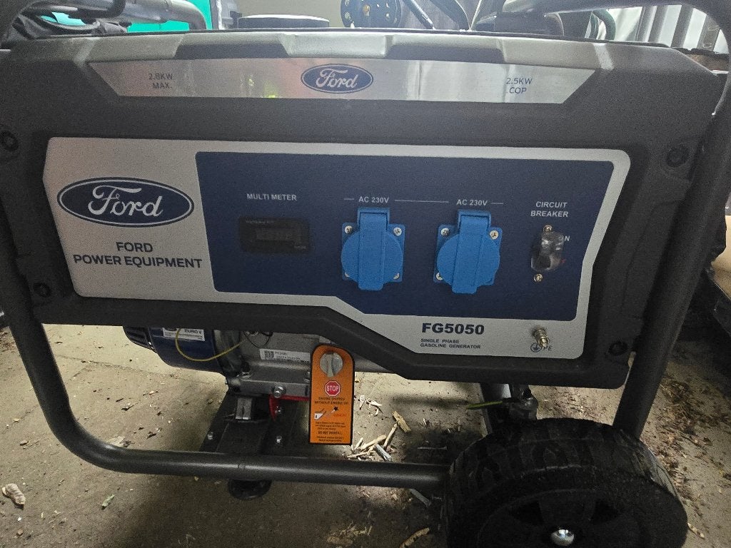 Générateur Ford Power Equipment FG5050 2,8 kW - NOUVEAU, Bricolage & Construction, Enlèvement, Neuf, Moins de 5 kVA, Essence