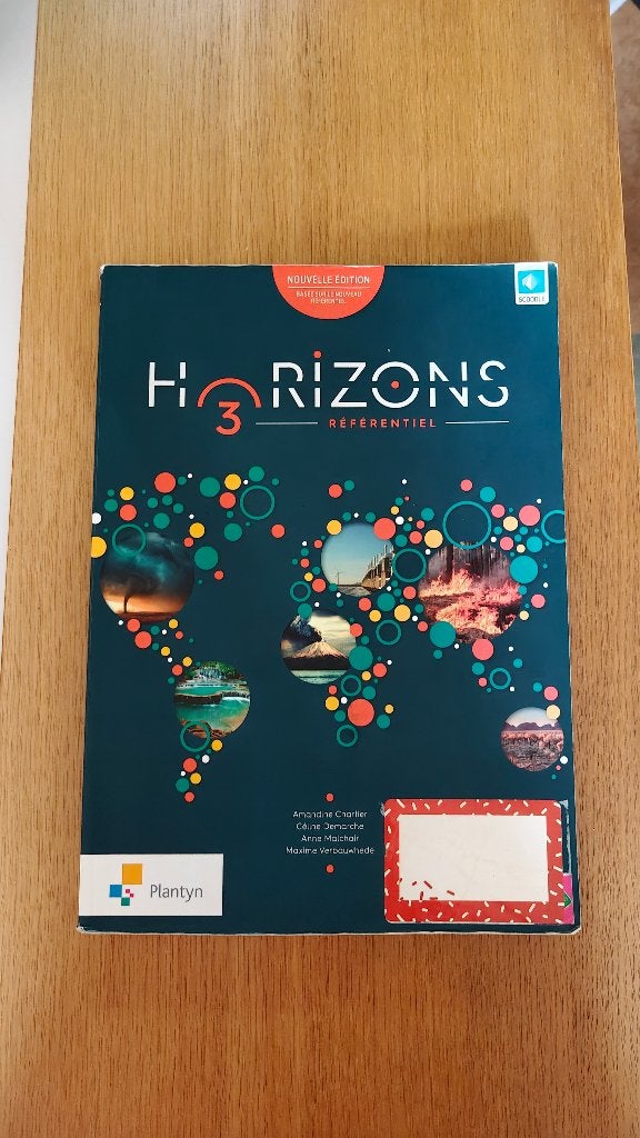 Horizons 3 Référentiel, Livres, Plantyn, Comme neuf, Enlèvement, Secondaire