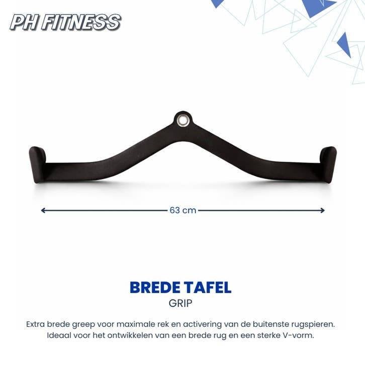 PH Fitness Multi Grip Cable Set - 7 Attachments, Enlèvement ou Envoi, Neuf, Bras, Autres types
