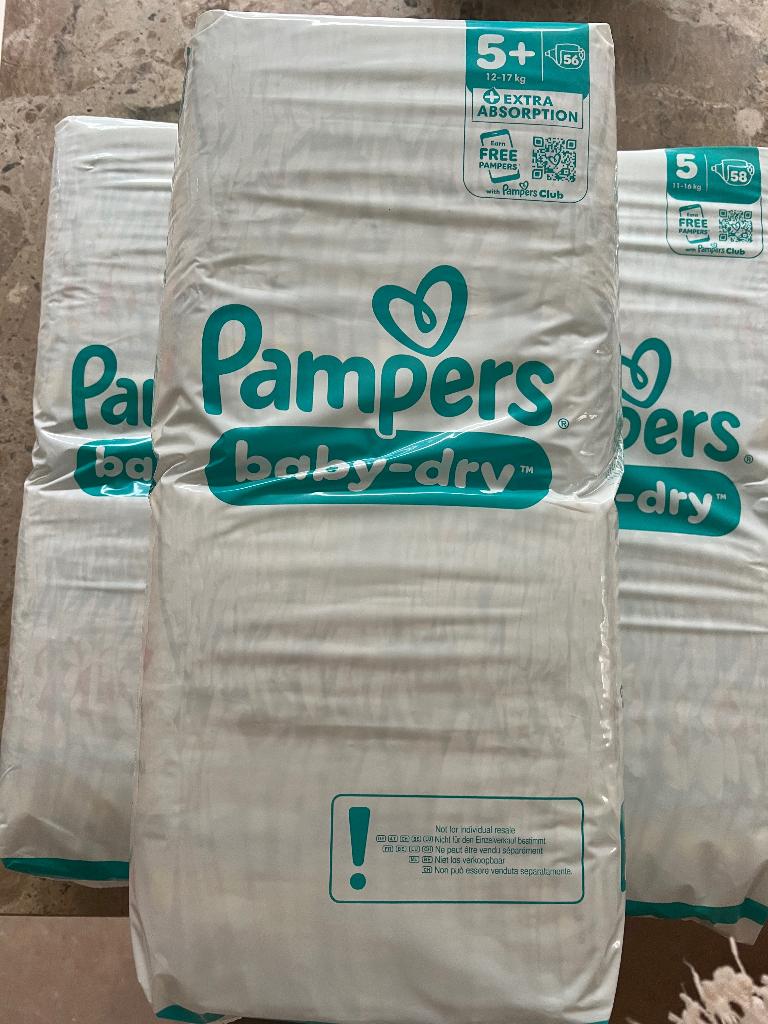 Baby-dry pampers 5 en 5+, Enlèvement, Neuf