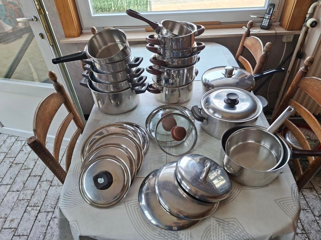 Inox kookpotten, Ophalen, Inox