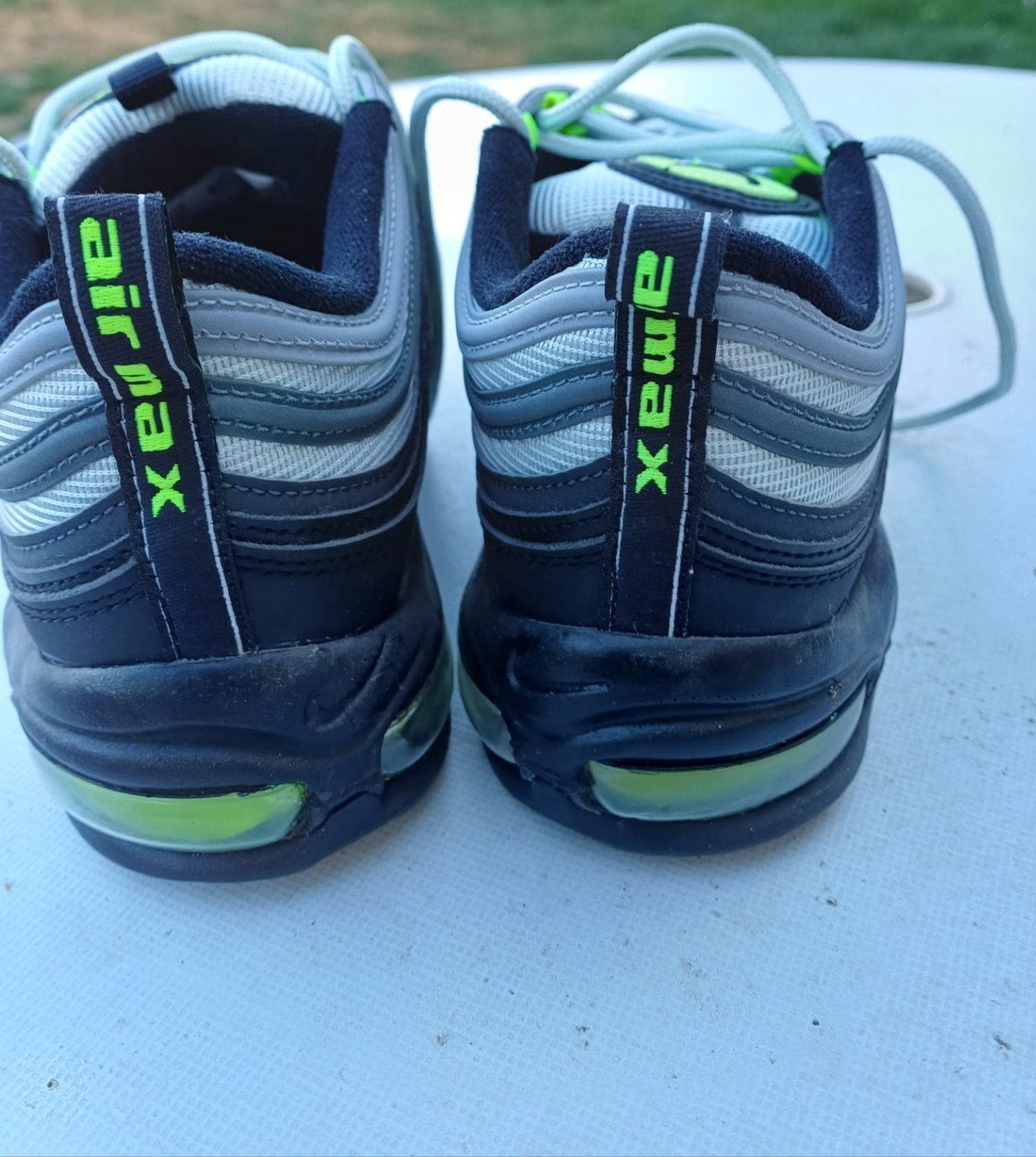 Nike Air Max 97 Icons Neon 95 maat 44, Ophalen