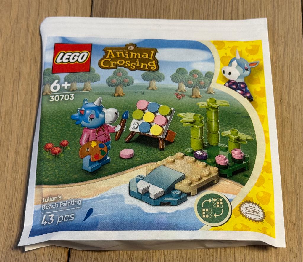 LEGO 30703 - Animal Crossing - Strandschilderen (MISB), Ophalen, Nieuw, Complete set, Lego