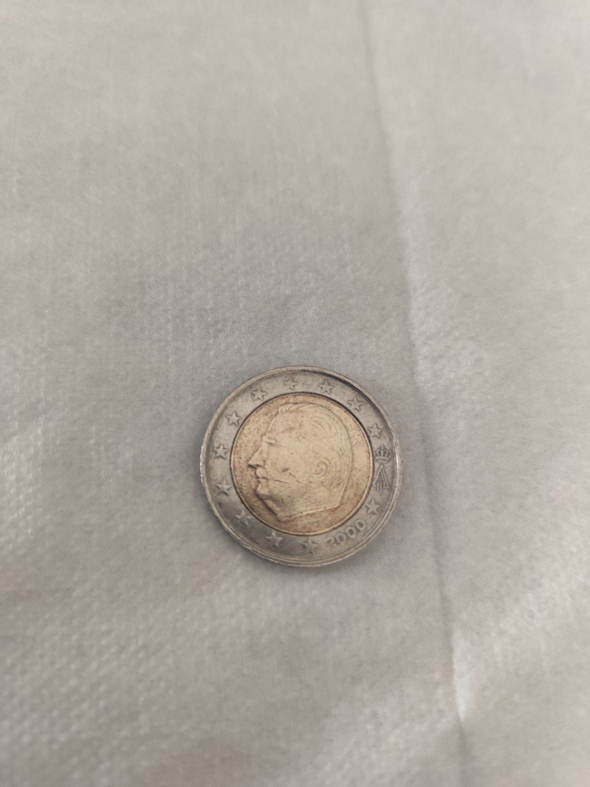 Pièces 2 euros Belgique 2000, Belgique, 2 euros