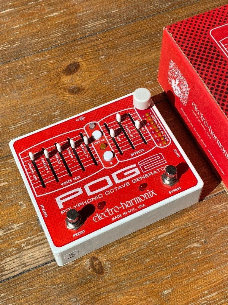 Electro-Harmonix POG2 effectpedaal + originele doos, Muziek en Instrumenten, Ophalen of Verzenden, Zo goed als nieuw, Overige typen