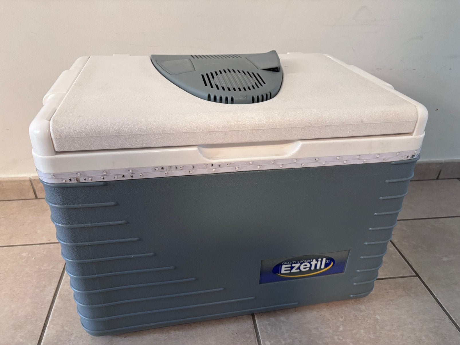 Elektrische koelbox, Caravans en Kamperen, Ophalen, Gebruikt, Koelbox