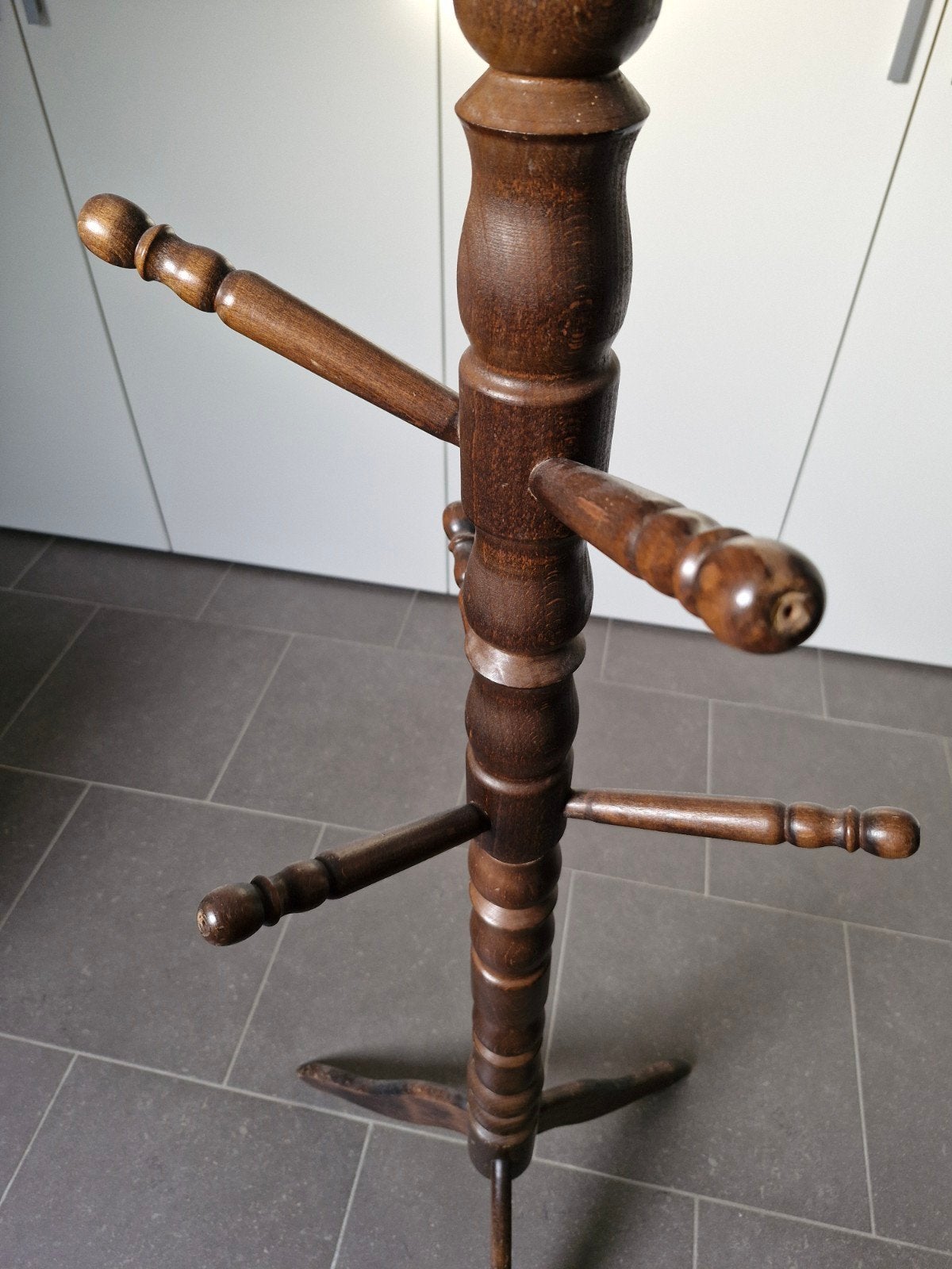 houten brocante / vintage kapstok, Antiek en Kunst, Ophalen