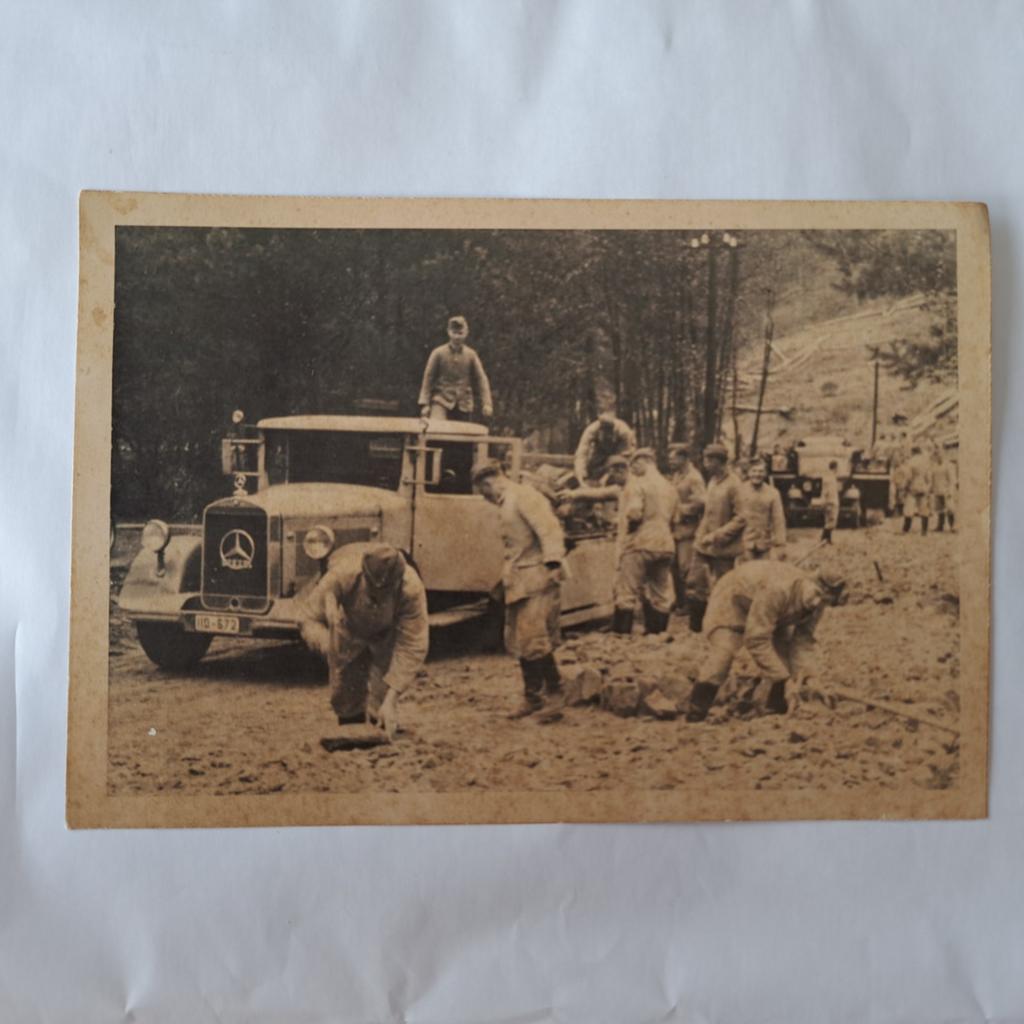 Historische foto Westwall / Reichsarbeitsdienst 1938, Ophalen of Verzenden