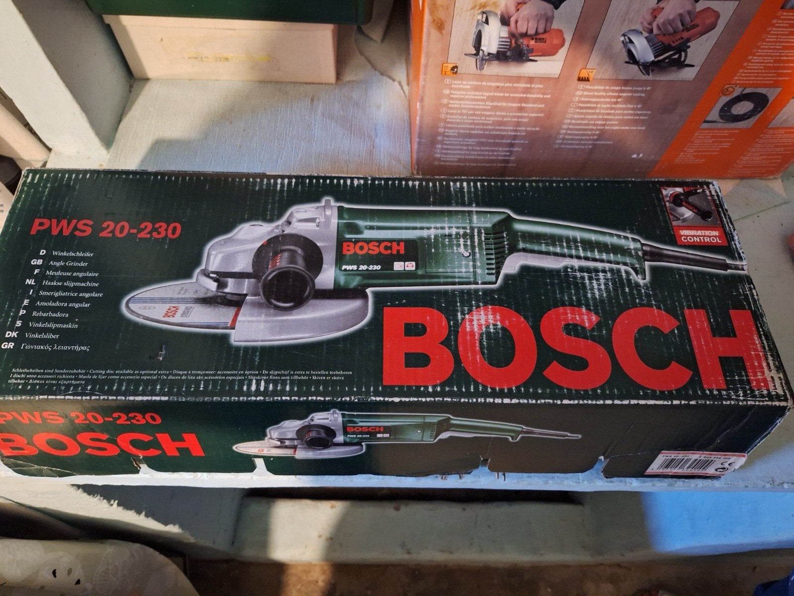disqueuse Bosch pws 20-230, Enlèvement