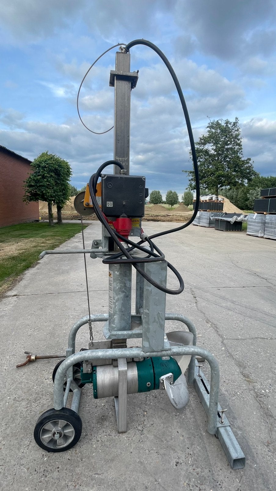 Mestmixer 4kW 220V, Ophalen, Gebruikt