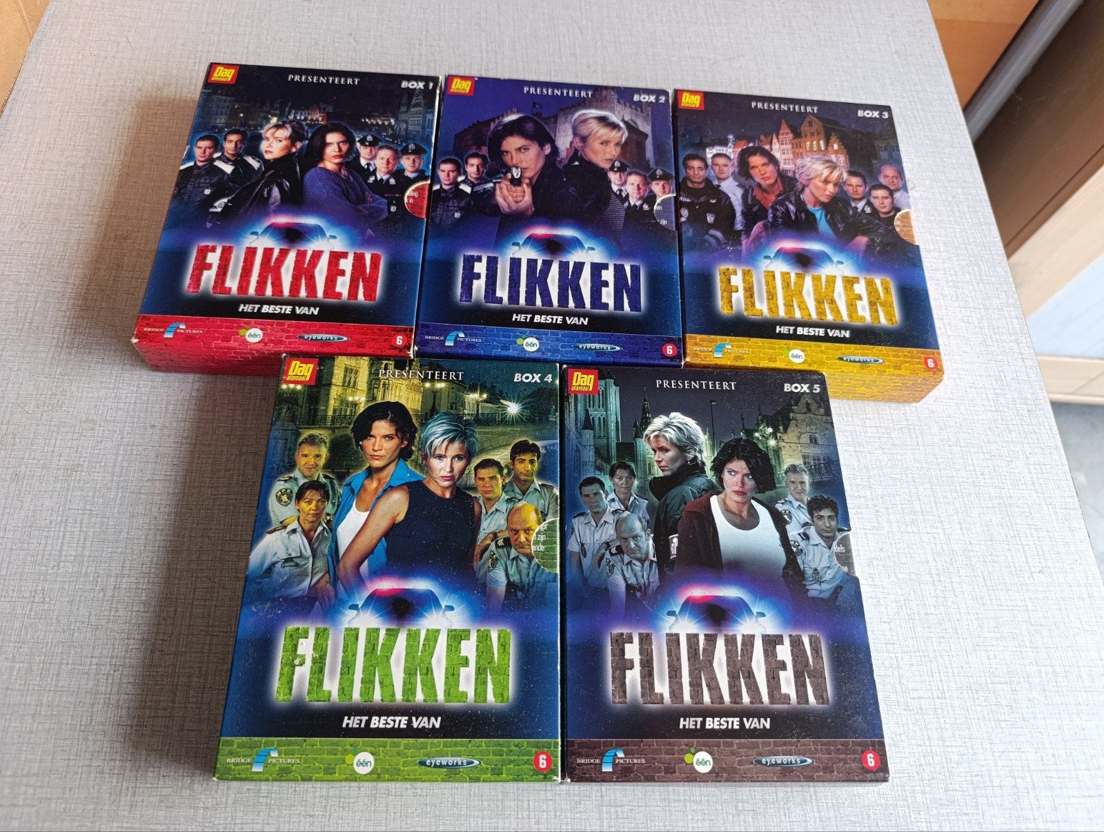DVD reeks flikken, Ophalen of Verzenden