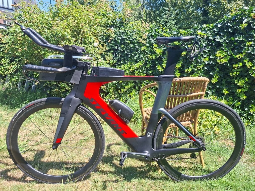 Triatlonfiets Stevens Volt maat 58  - L, Vélos & Vélomoteurs, Vélos | Hommes | Vélos de sport & Vélo de randonnée, Enlèvement