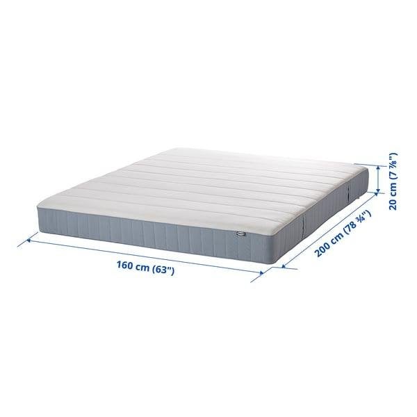 IKEA VESTERÖY Matras 160x200, Ophalen, Tweepersoons, Zo goed als nieuw, Matras