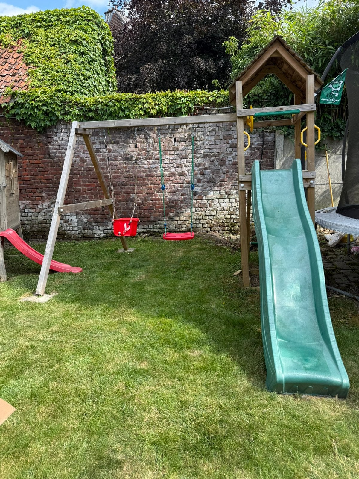 Houten schommel, Enlèvement, Comme neuf, Balançoire
