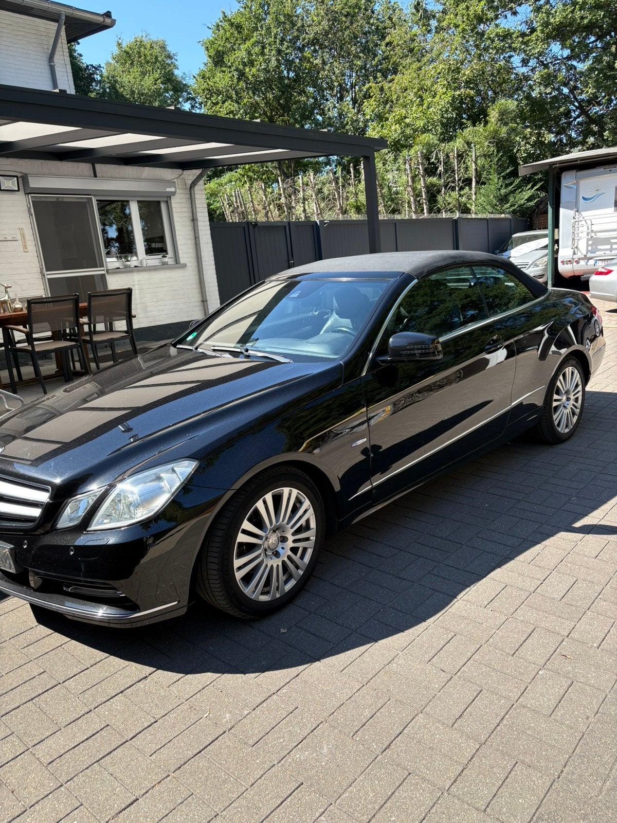 Mercedes E220cdi, Auto's, Automaat, 4 zetels, Achterwielaandrijving, Zwart