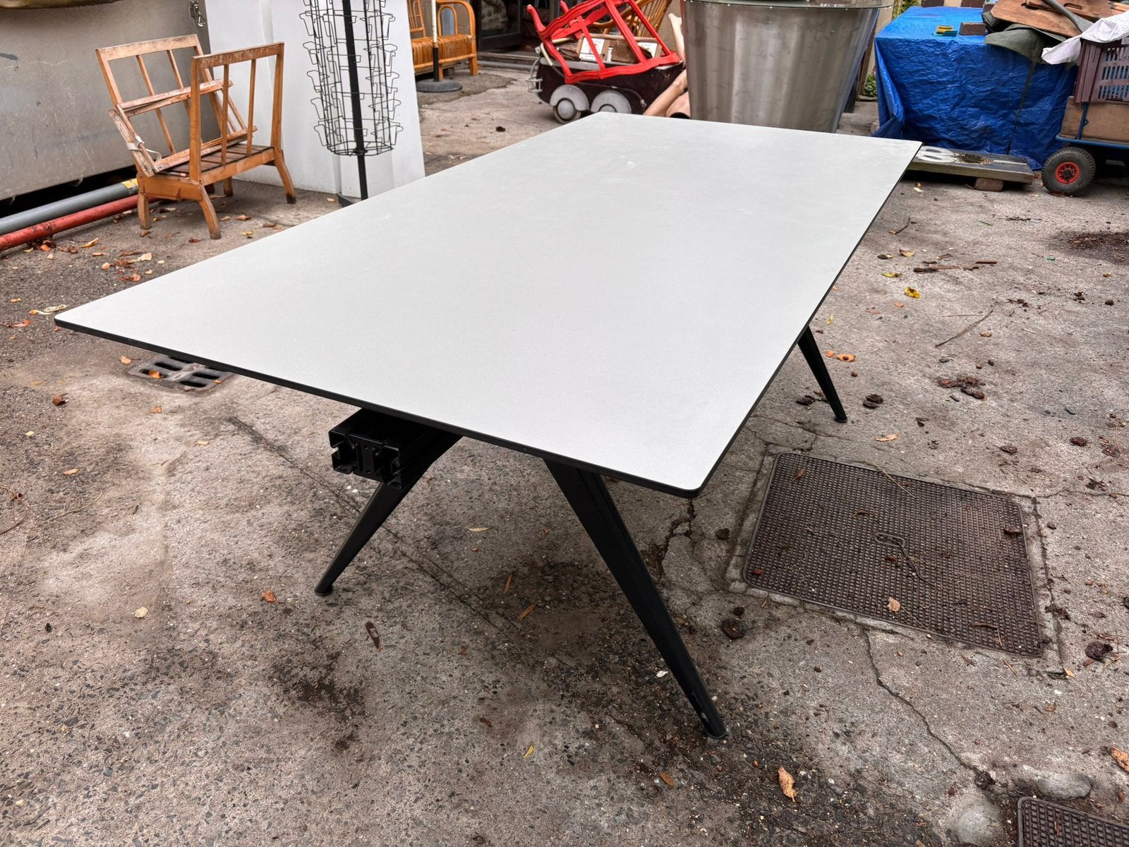 Table Campaspoot 200 cm x 90 cm pyramide, Caravanes & Camping, Enlèvement, Comme neuf