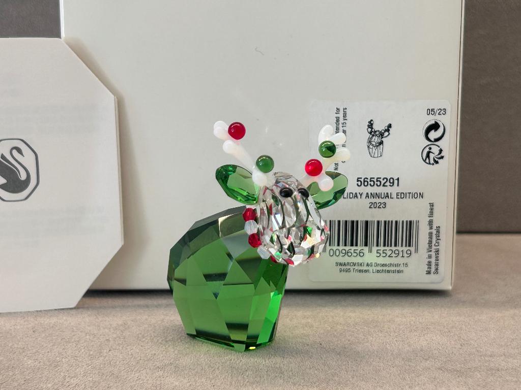 Swarovski Lovlots Mo Kerst Editie 2023, Verzamelen, Swarovski, Ophalen of Verzenden, Nieuw, Figuurtje
