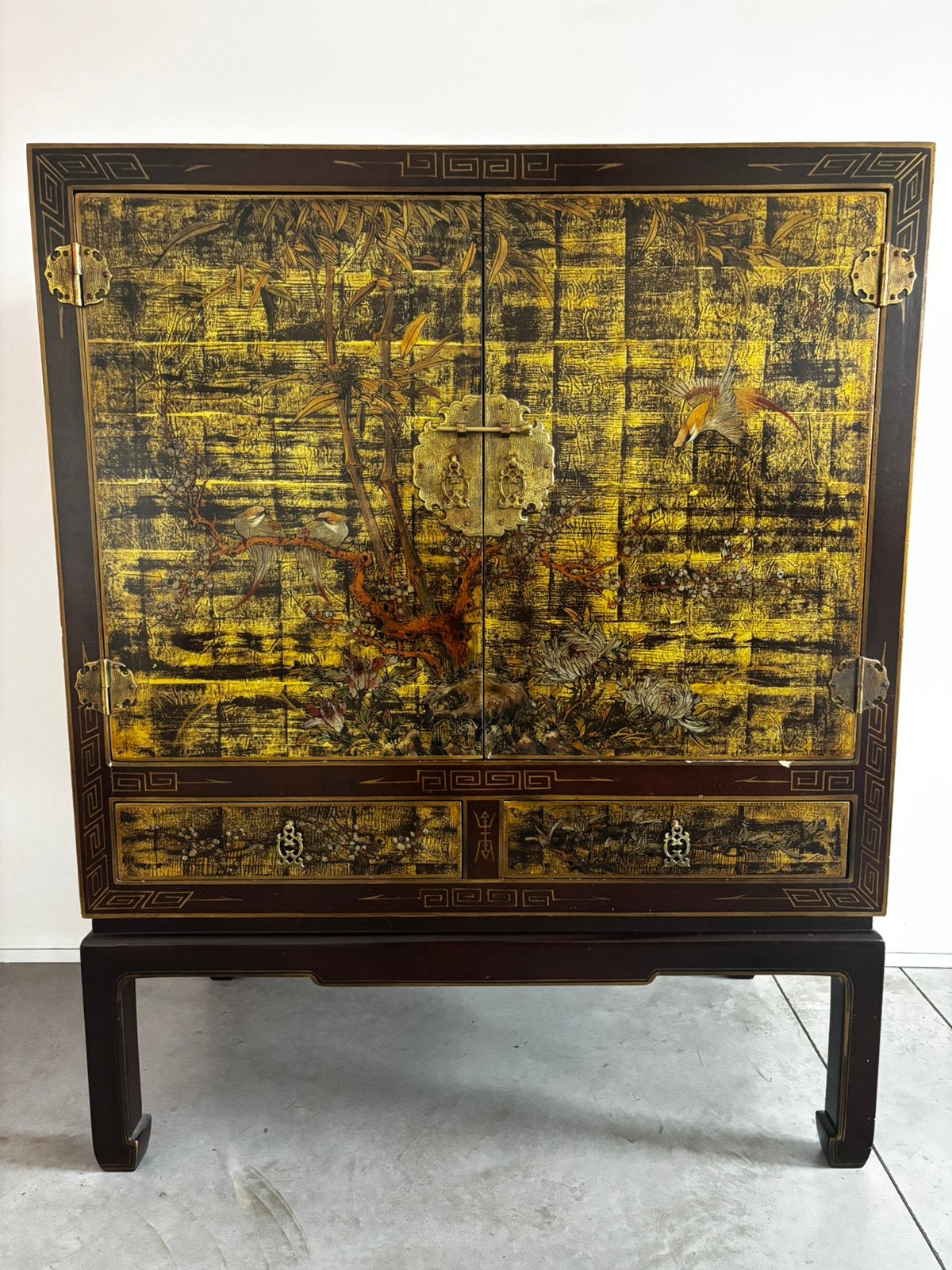 Chinese kast ‘70s, Antiek en Kunst, Ophalen
