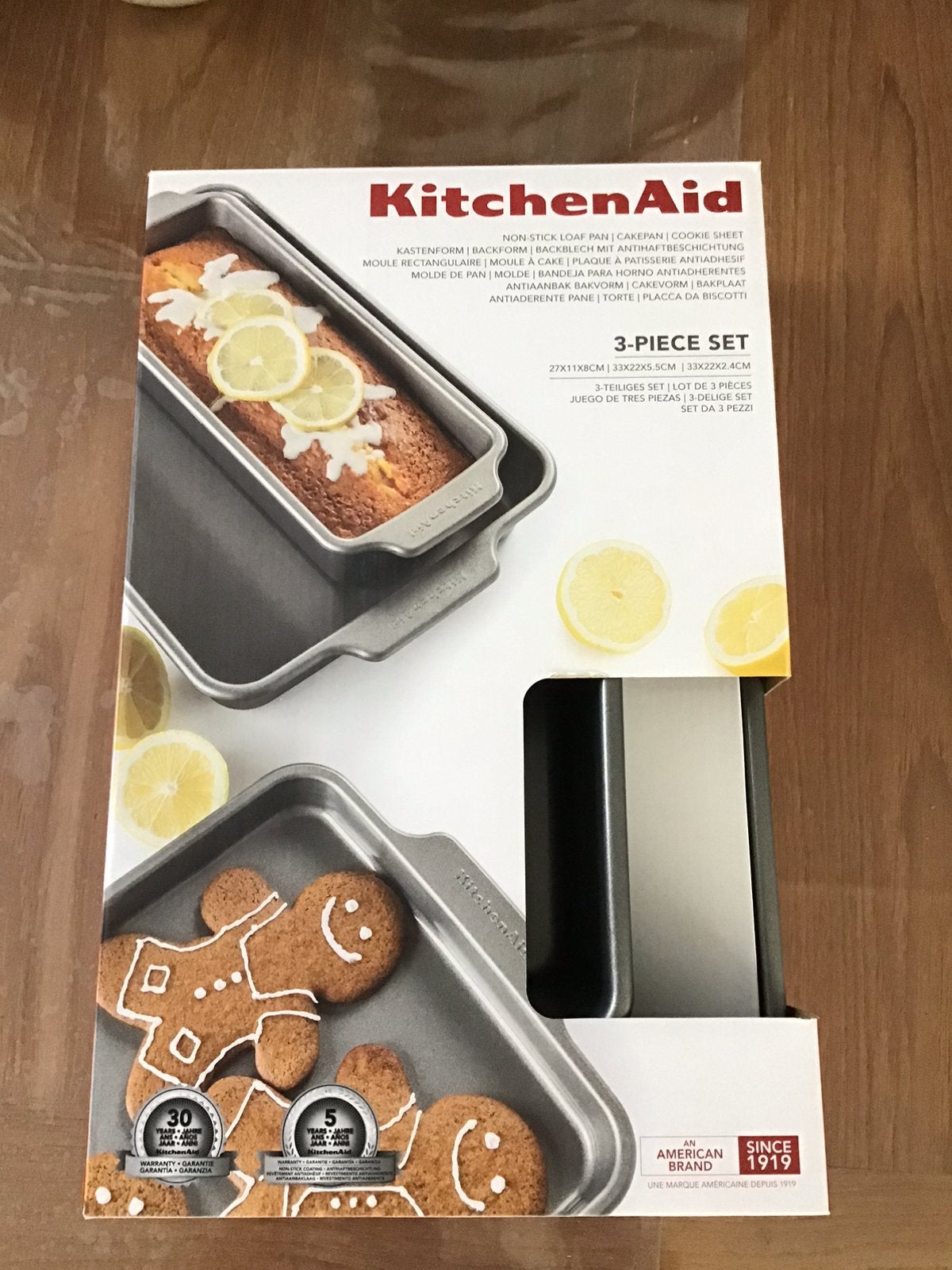Kitchenaid 3delige bakset nieuw, Ophalen, Nieuw, Bakvorm