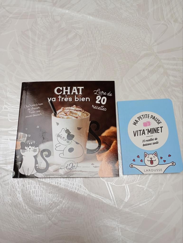 Livres recettes chats, Enlèvement ou Envoi