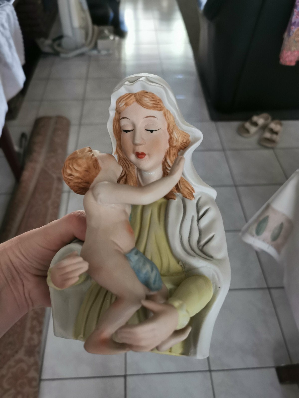 Beeld Maria met kind, Ophalen of Verzenden