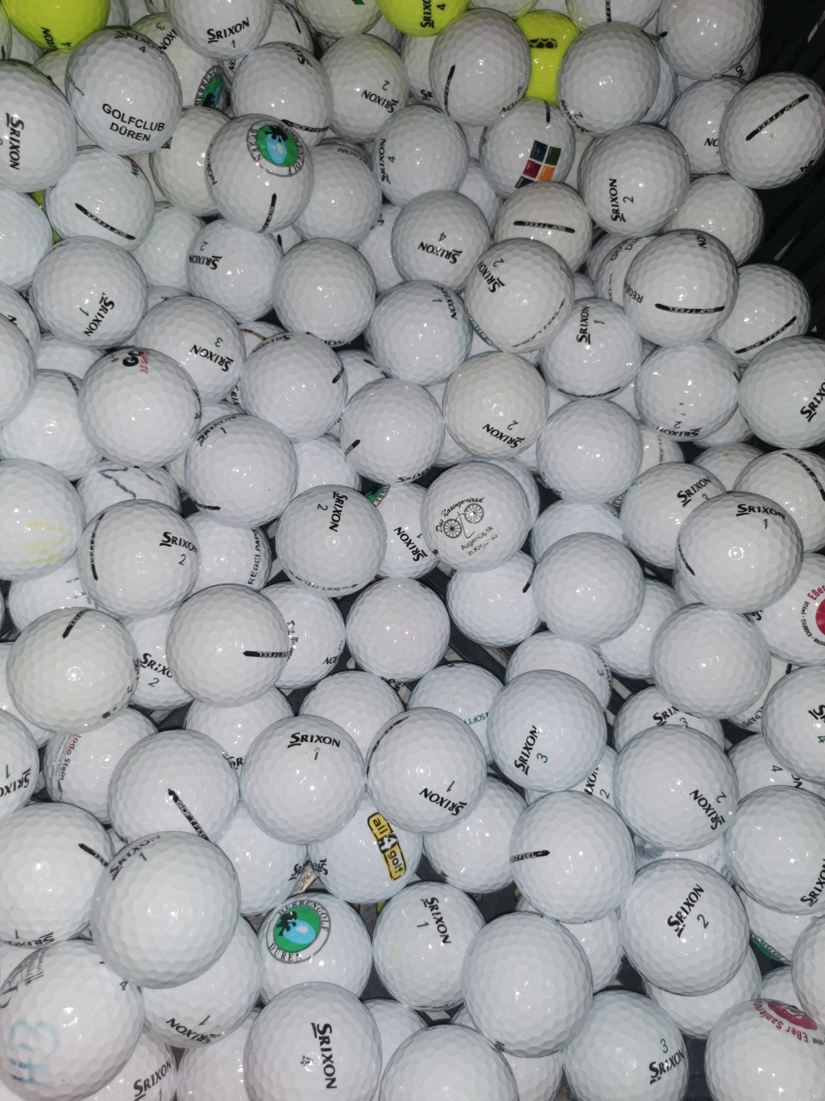 Srixon soft feel golfballen AAAA kwaliteit 50 stuks, Sport en Fitness, Ophalen of Verzenden