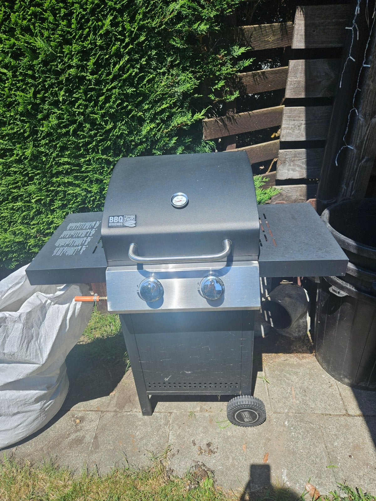 Barbecue à gaz, Enlèvement