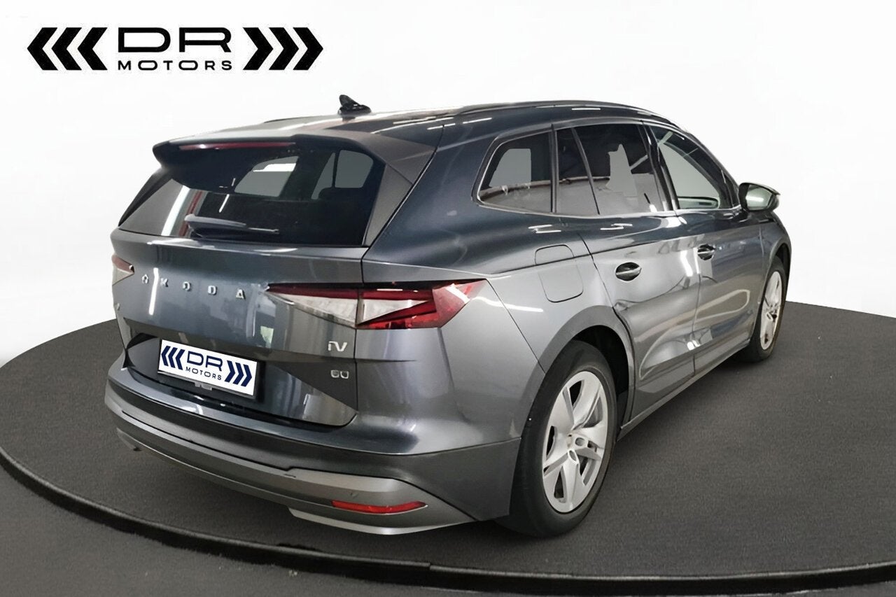 Skoda Enyaq IV 80 - 400km - CARPLAY, Auto's, 0 kg, Zwart, 5 zetels, 5 deurs