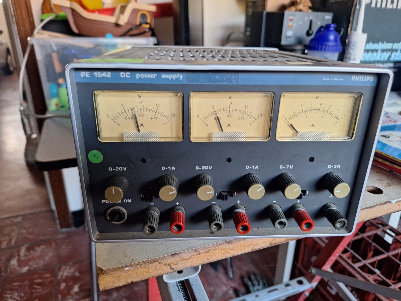 Labovoeding 20V, Ophalen, Elektriciteit