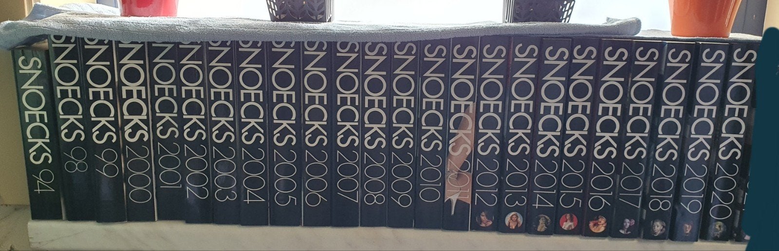Snoecks boeken, Ophalen