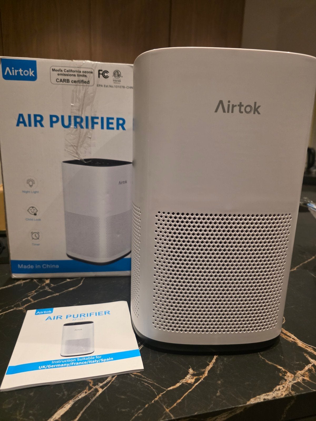 Purificateur d'air « Purificateur d'air Airtok », Enlèvement ou Envoi, Neuf, Purificateur d'air