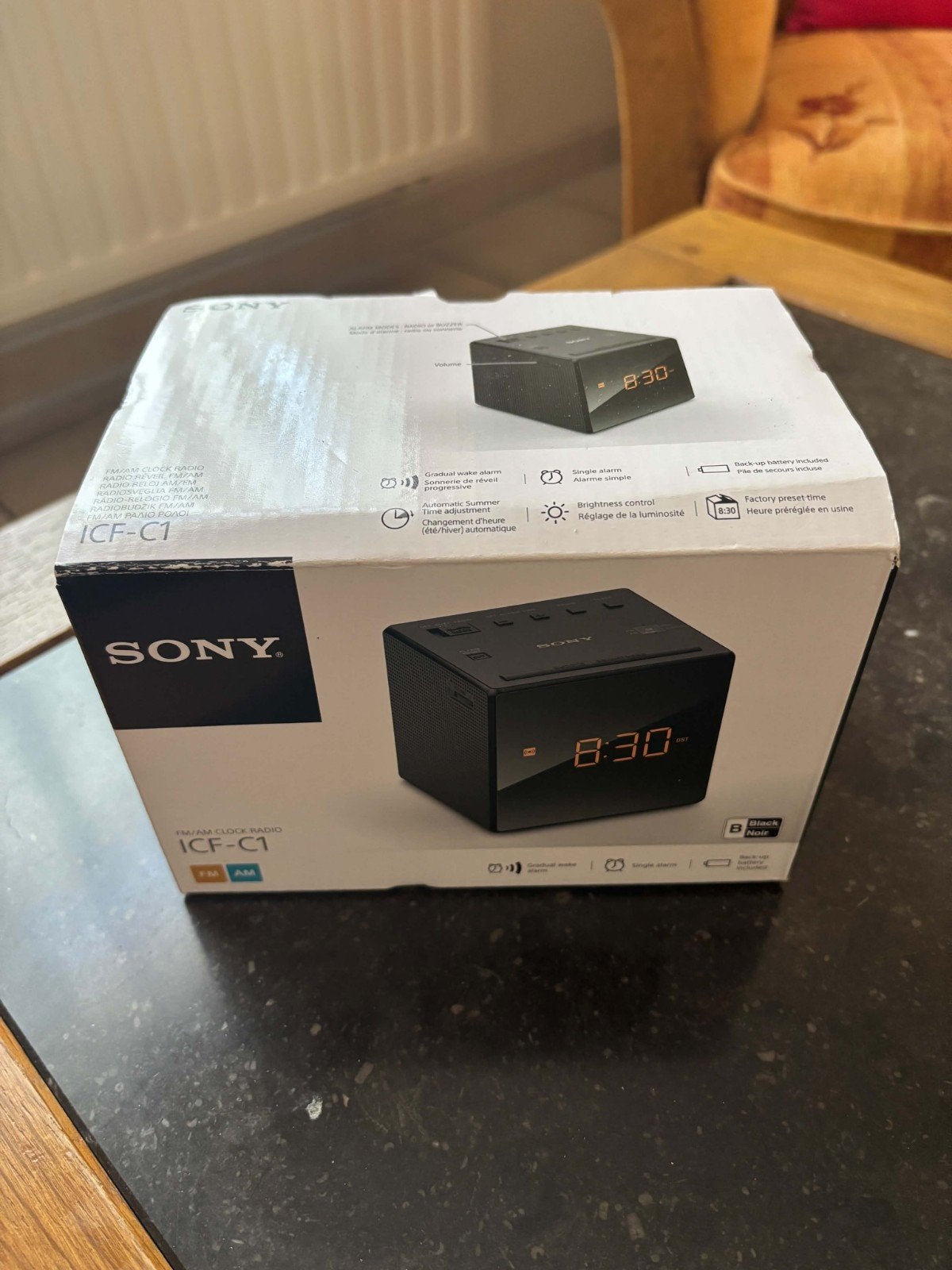 Wekkerradio van Sony, Audio, Tv en Foto, Radio's, Ophalen, Nieuw