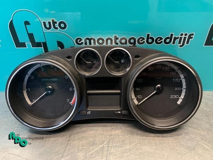 Instrument de bord d'un Peugeot 308 (308 08-), -, 3 mois de garantie, Utilisé, -