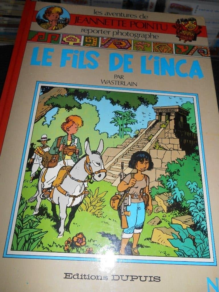 Jeannette Pointu 1 eo " Le fils de l'inca", Ophalen of Verzenden
