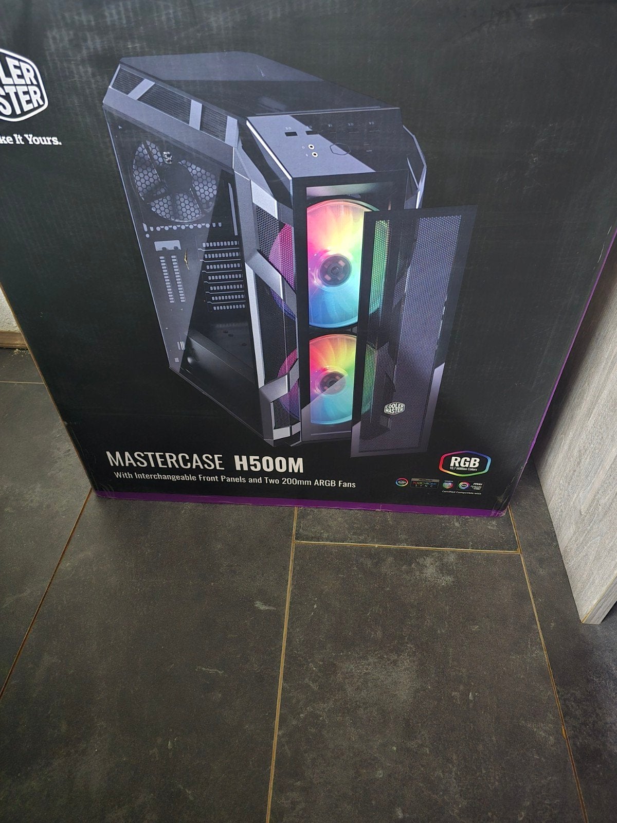 Cooler Master H500M, Computers en Software, Computerbehuizingen, Ophalen of Verzenden