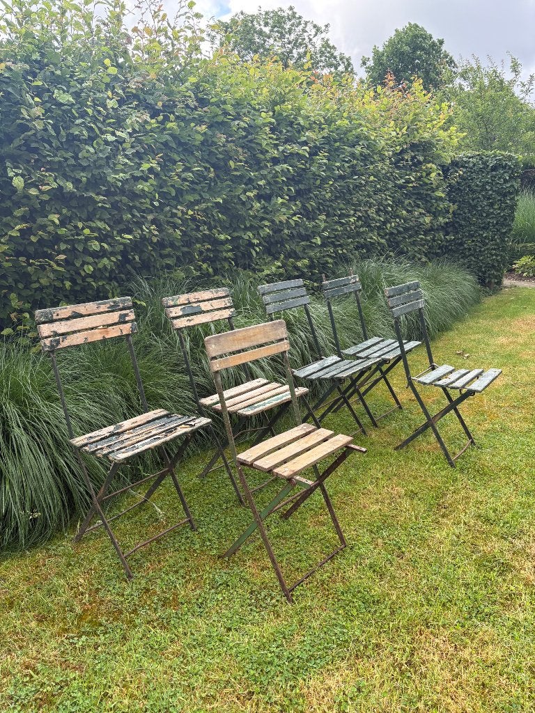 Bistrostoel brocante, Antiek en Kunst, Ophalen