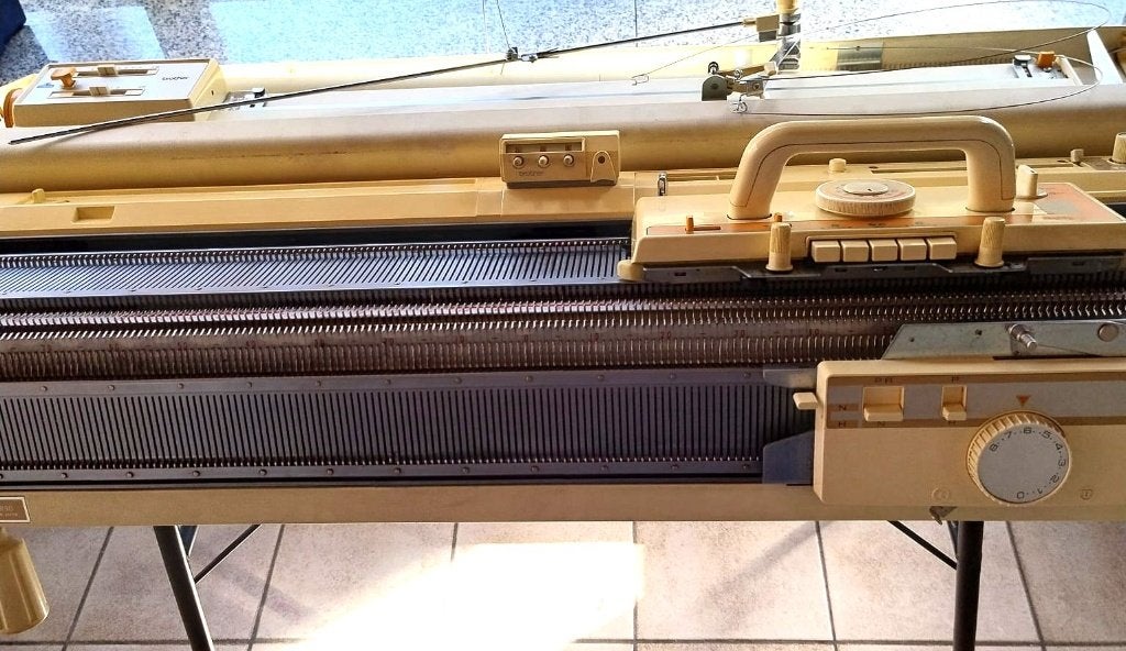 Breimachine brother dubbelbed KH860/Kr830, Enlèvement