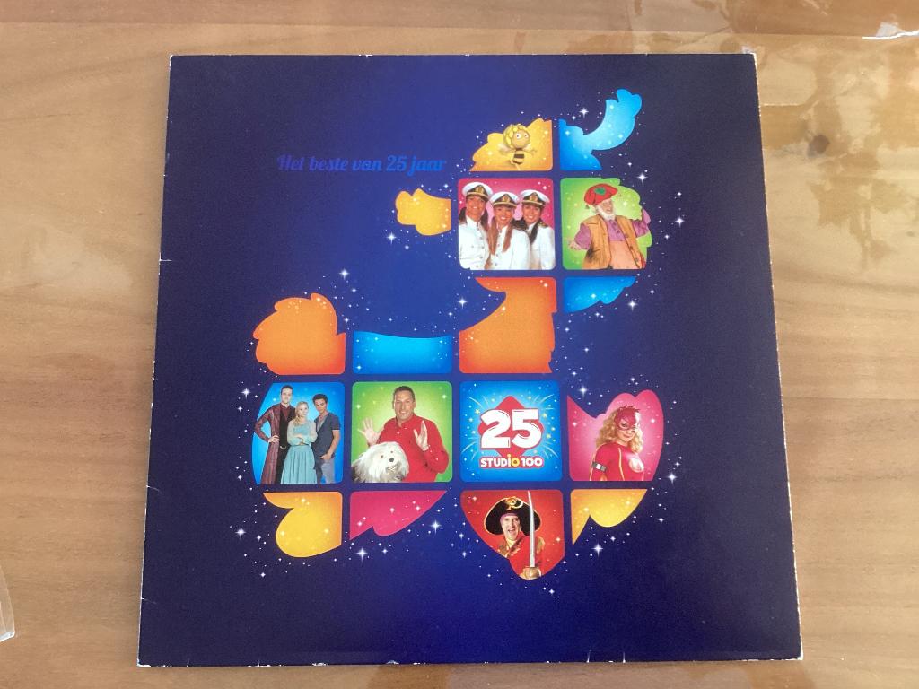 Het beste van 25 jaar studio 100 vinyl lp belpop, Enlèvement ou Envoi, Utilisé