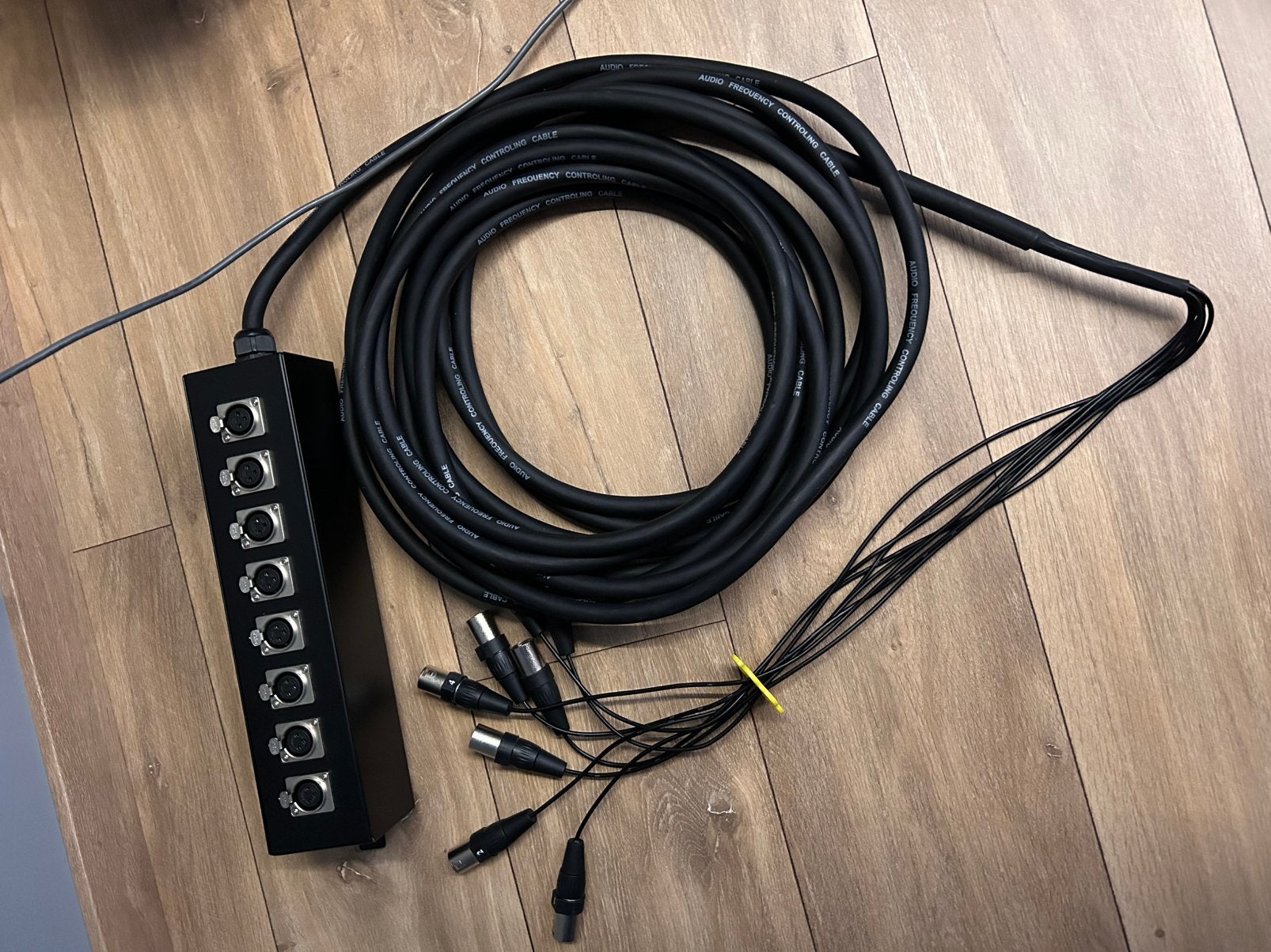 8 xlr multikabel nieuw, Ophalen of Verzenden, Zo goed als nieuw